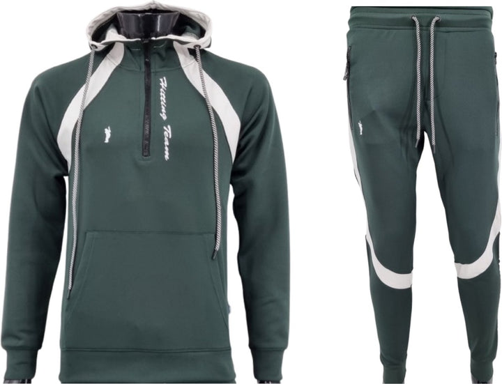 Tracksuit Green & White