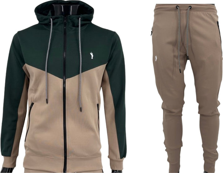 Tracksuits Beige & Green